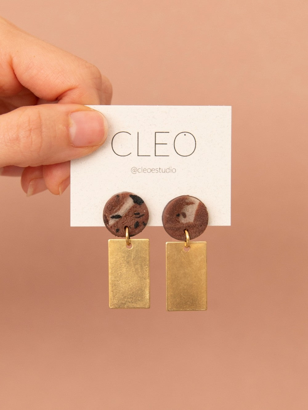 PENDIENTES CLEO BRINA COFFEE