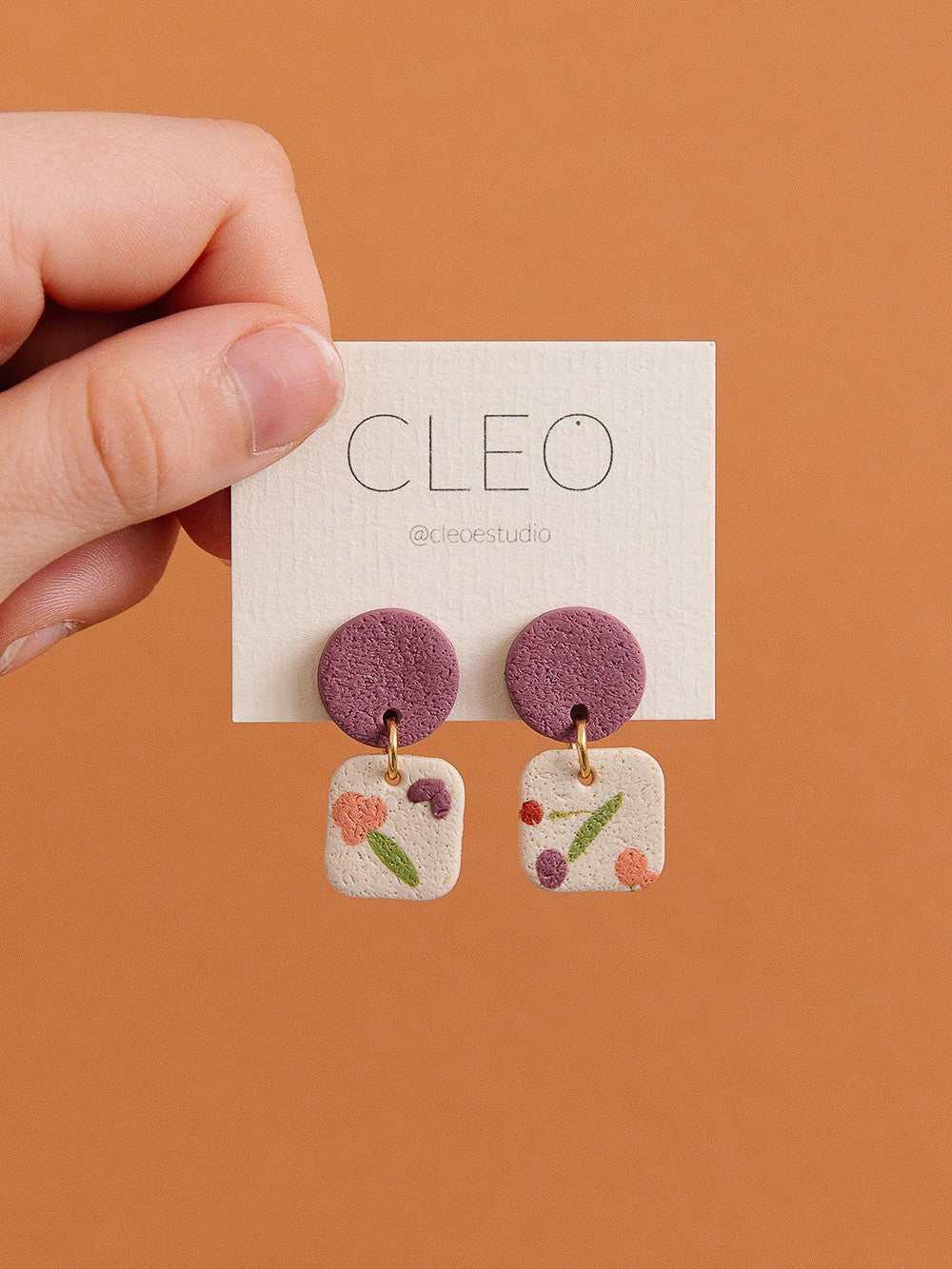 PENDIENTES CLEO BÉATRICE FLORA