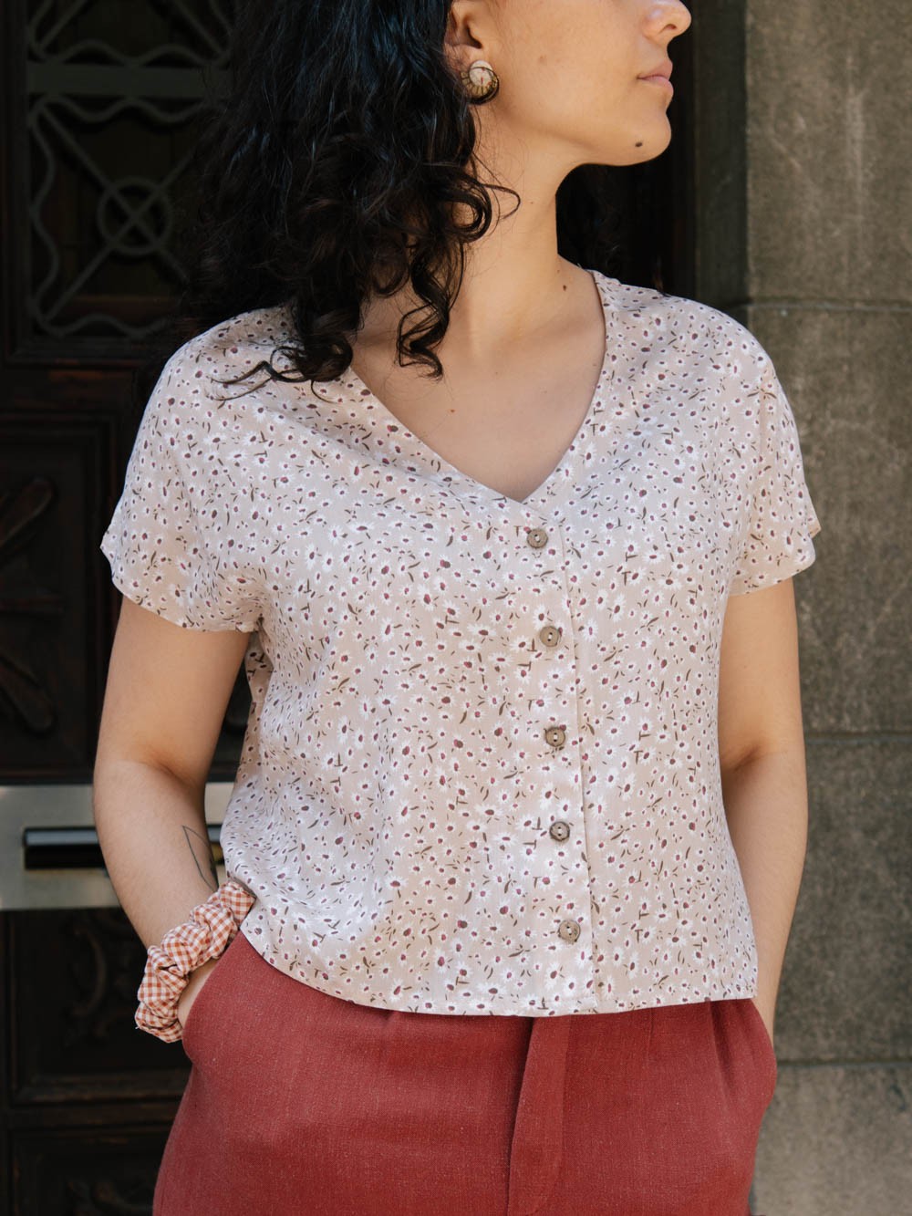 CAMISA DINA AZALEA BEIGE