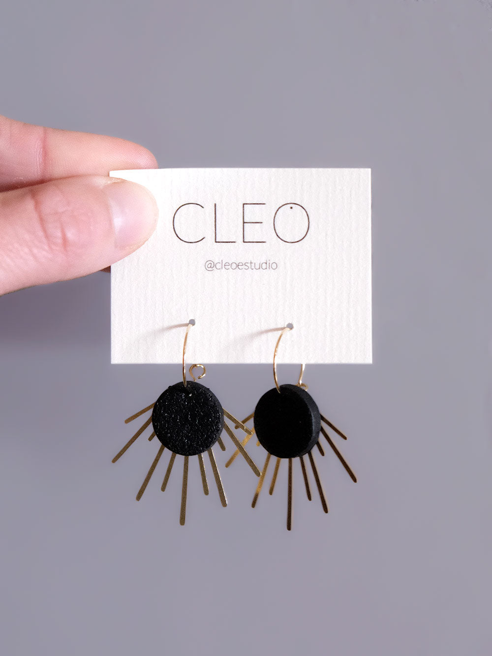 PENDIENTES CLEO SIA NIGHT