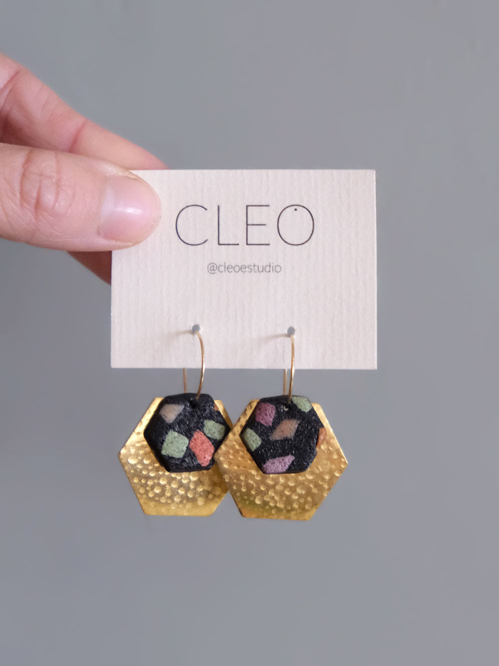 PENDIENTES CLEO TANIT CALIDOSCOPI